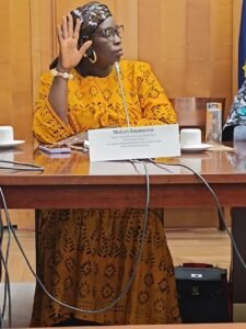 Berlin (Allemagne) : La Secrétaire régionale du SPPG-Forêt, Makan Soumaoro TOURÉ, prend part au Forum sur le renforcement de la résilience médiatique des femmes